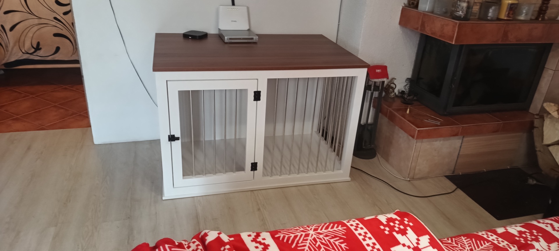 120x80x80 cm horní deska ořech Dijon